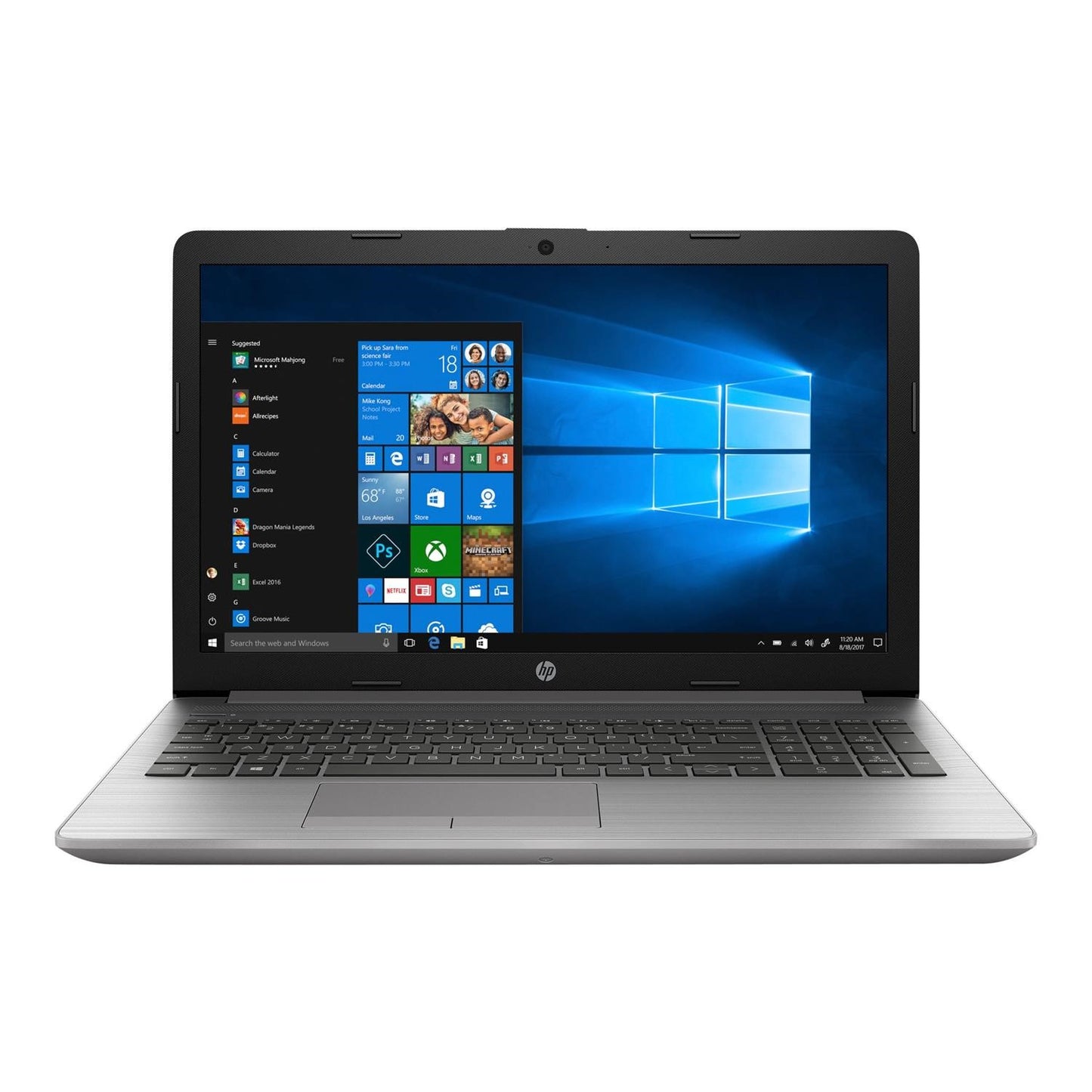 HP 250 G7 Notebook 15.6" Core i7-1065G7 10th Gen 16GB RAM 500GB SSD Windows 11