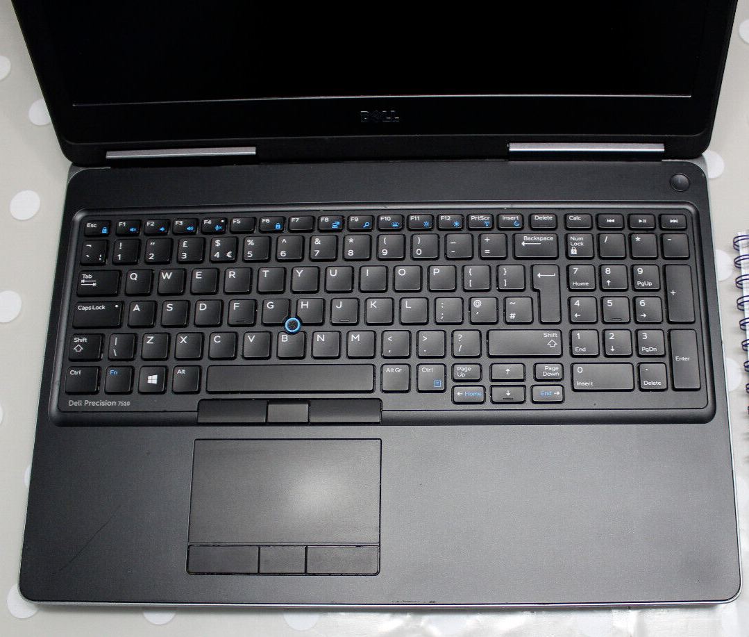Gaming Dell Precision 7510 i7-6920HQ NVIDIA Quadro M2000M 16GB RAM 1TB SSD Laptop
